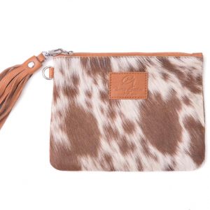 Cuero London Cowhide Clutch