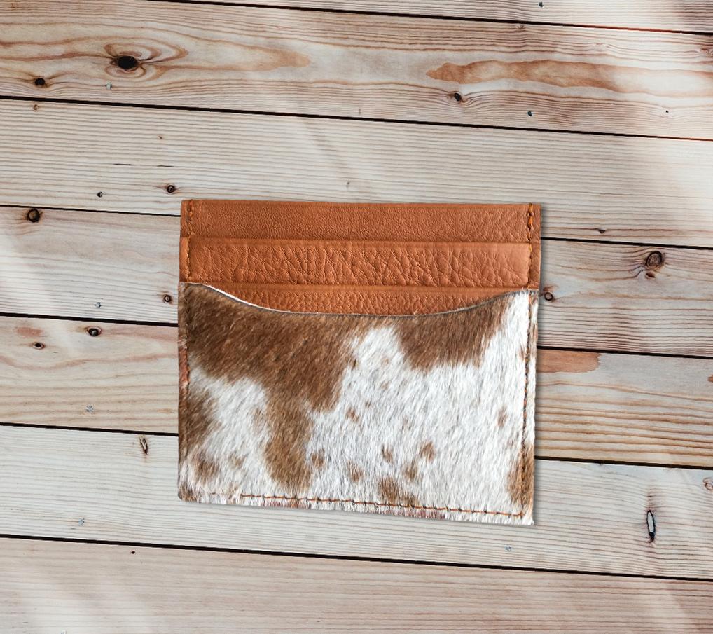 Cowhide Card Holder